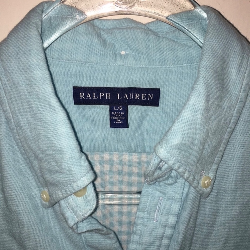 Ralph Lauren Button Down shirt Size L - Picture 3 of 5